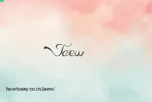 Jaew