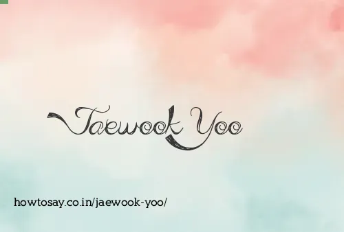 Jaewook Yoo