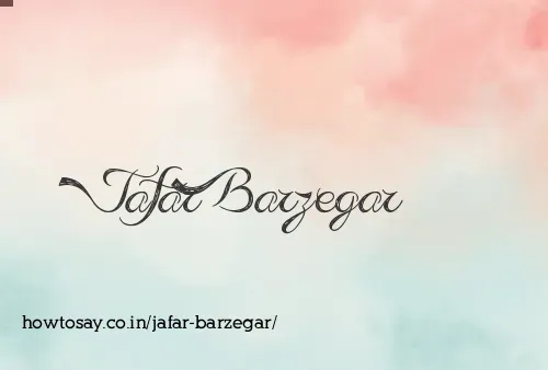 Jafar Barzegar