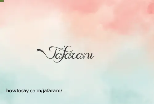 Jafarani