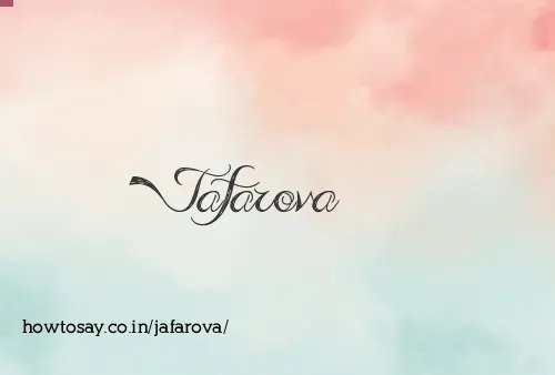 Jafarova