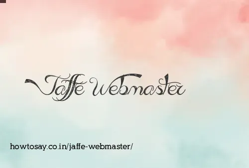 Jaffe Webmaster