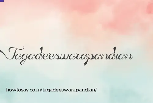 Jagadeeswarapandian