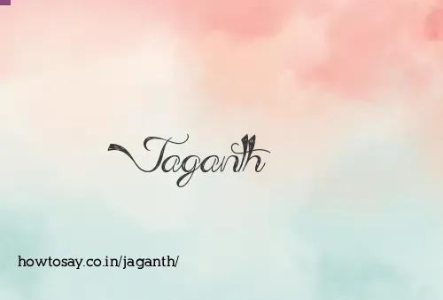 Jaganth