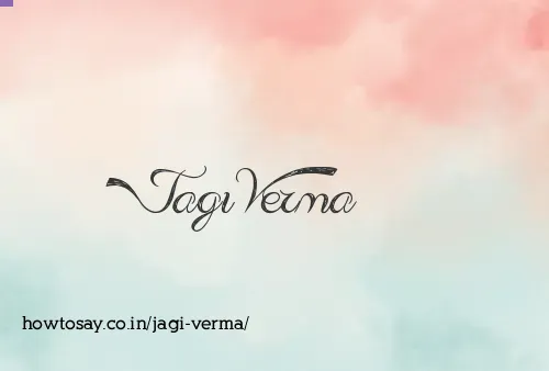 Jagi Verma