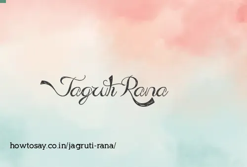 Jagruti Rana