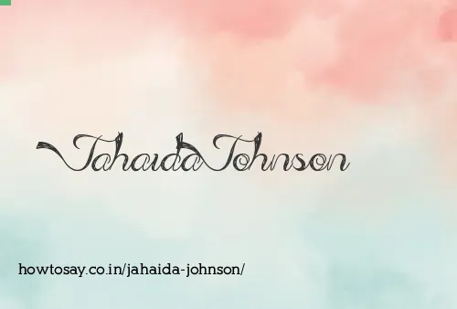 Jahaida Johnson