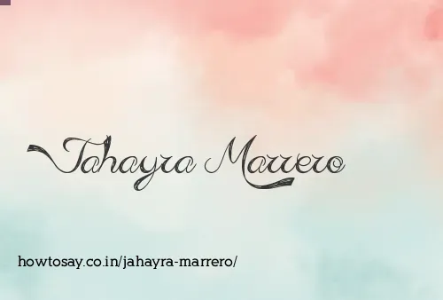 Jahayra Marrero