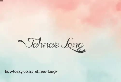 Jahnae Long
