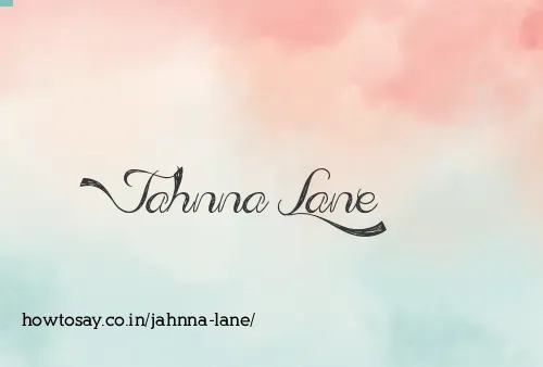Jahnna Lane