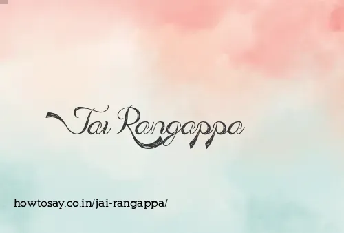 Jai Rangappa