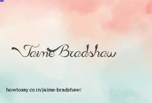Jaime Bradshaw