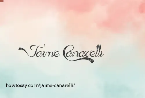 Jaime Canarelli