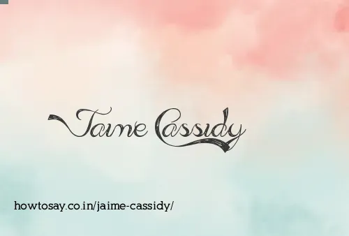 Jaime Cassidy