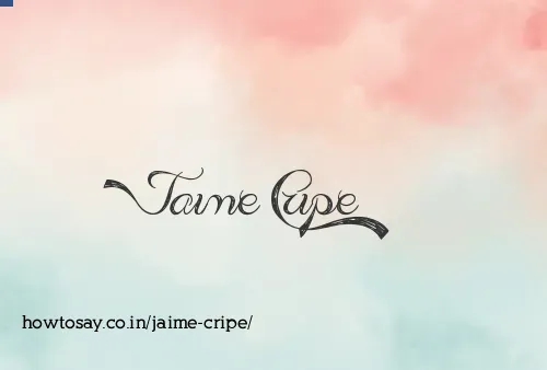 Jaime Cripe