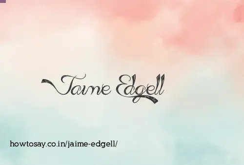 Jaime Edgell