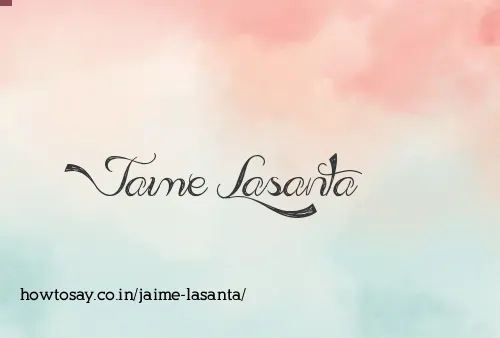 Jaime Lasanta