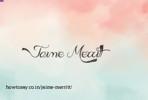 Jaime Merritt