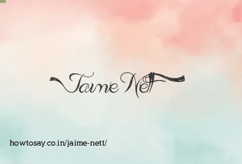 Jaime Nett