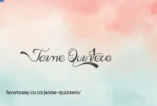 Jaime Quintero