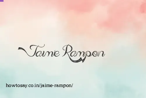 Jaime Rampon