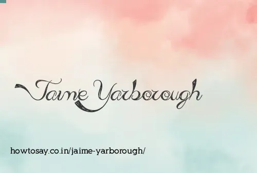 Jaime Yarborough