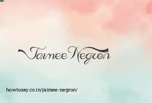 Jaimee Negron