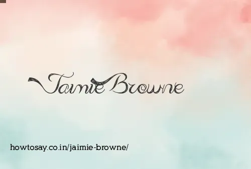 Jaimie Browne
