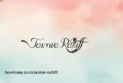 Jaimie Ratliff