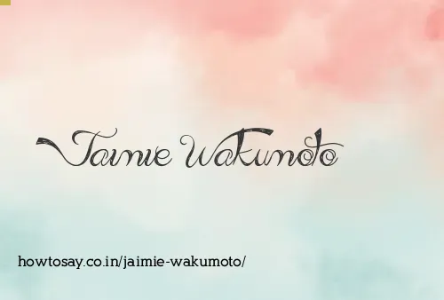 Jaimie Wakumoto