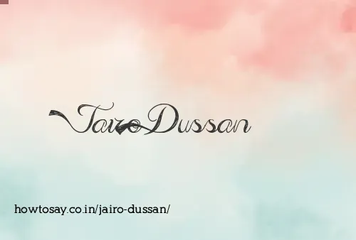 Jairo Dussan