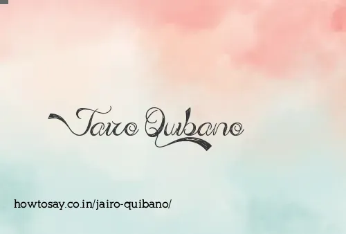 Jairo Quibano