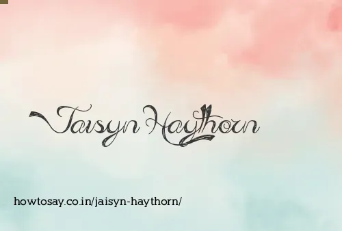 Jaisyn Haythorn