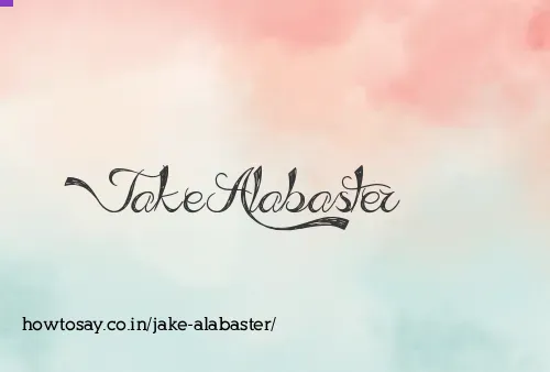 Jake Alabaster