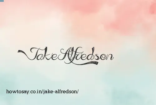 Jake Alfredson