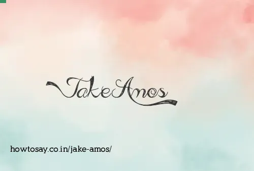 Jake Amos