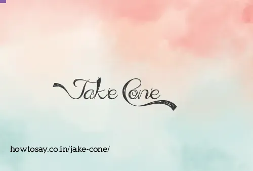 Jake Cone