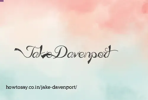 Jake Davenport