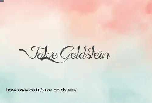 Jake Goldstein