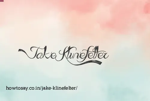 Jake Klinefelter