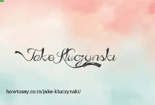 Jake Kluczynski