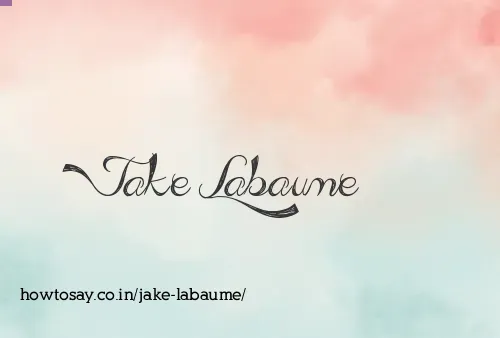Jake Labaume