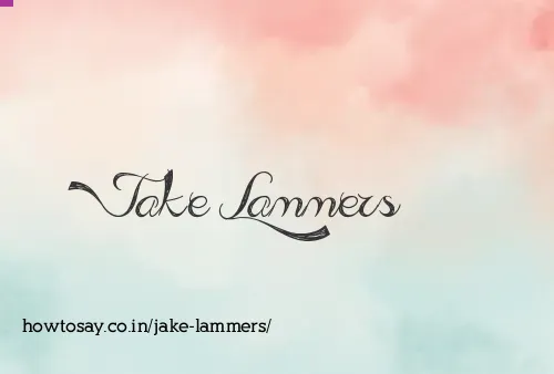 Jake Lammers
