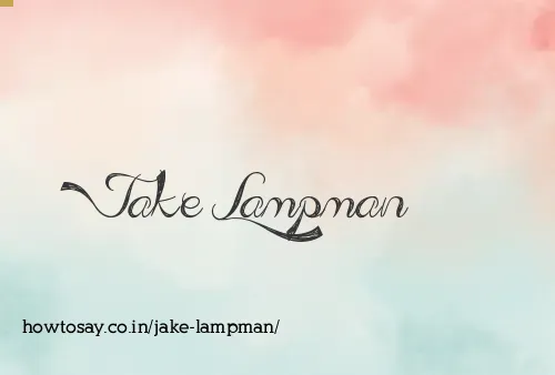Jake Lampman