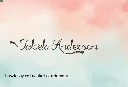 Jakela Anderson
