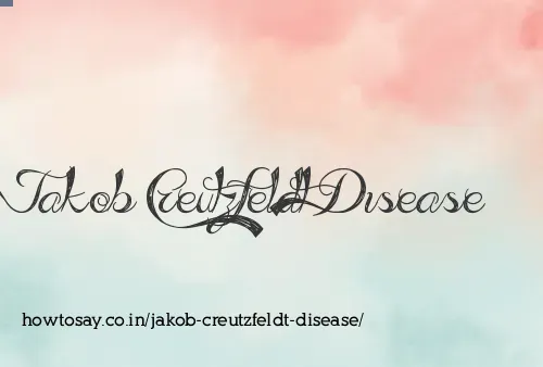 Jakob Creutzfeldt Disease
