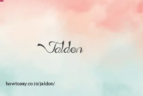 Jaldon