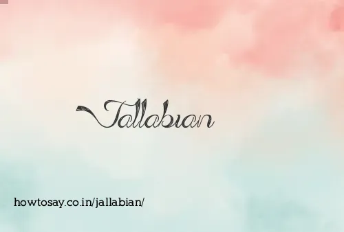 Jallabian
