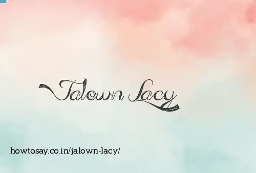 Jalown Lacy