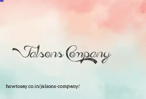 Jalsons Company